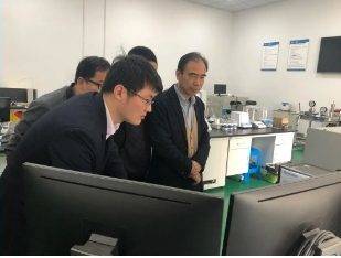 国家纳米工程中心常务副主任崔大祥教授一行莅临Bsports.必一（中国）体育-官方网站
现场考察