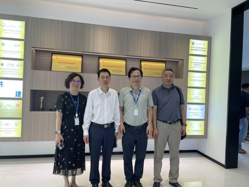 苏州科技局领导一行莅临Bsports.必一（中国）体育-官方网站
调研指导